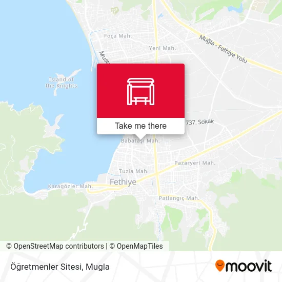 Öğretmenler Sitesi map