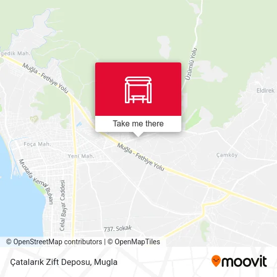 Çatalarık Zift Deposu map