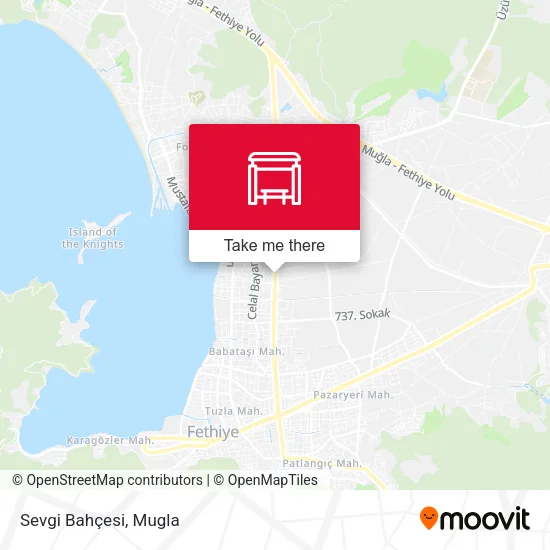 Sevgi Bahçesi map