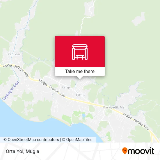 Orta Yol map