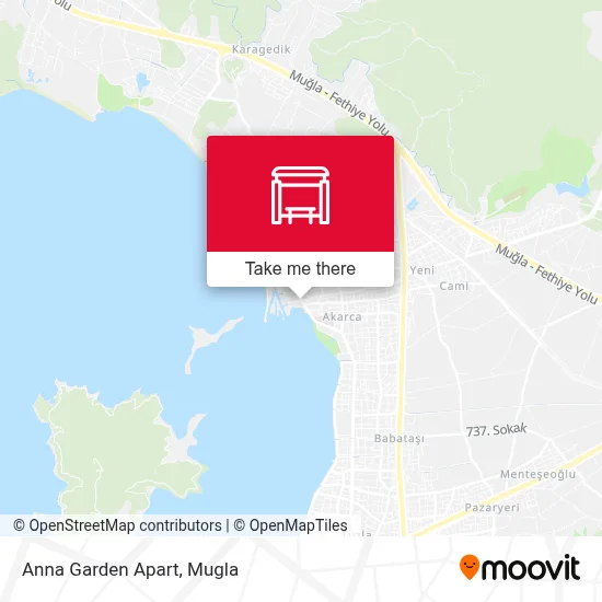 Anna Garden Apart map