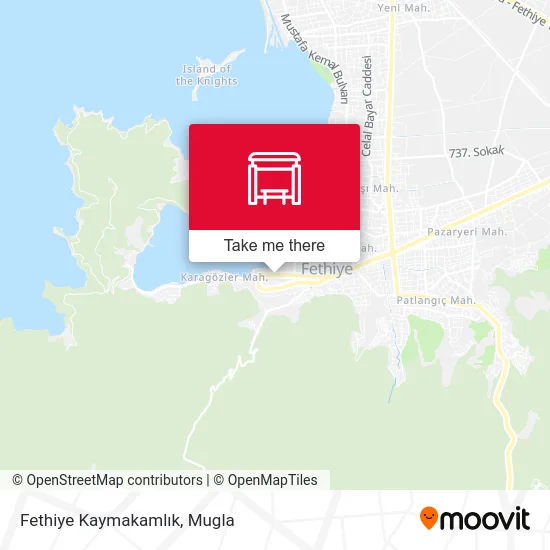 Fethiye Kaymakamlık map