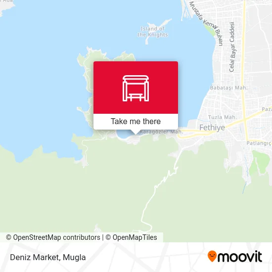 Deniz Market map