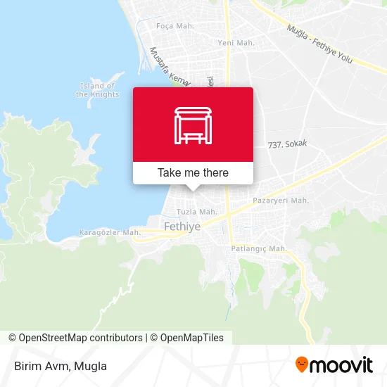 Birim Avm map