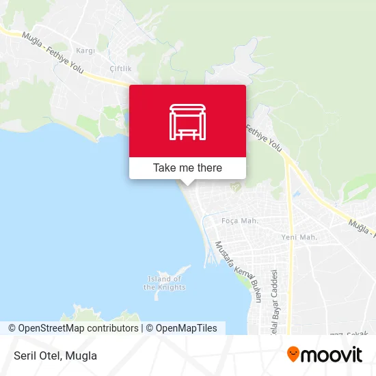 Seril Otel map