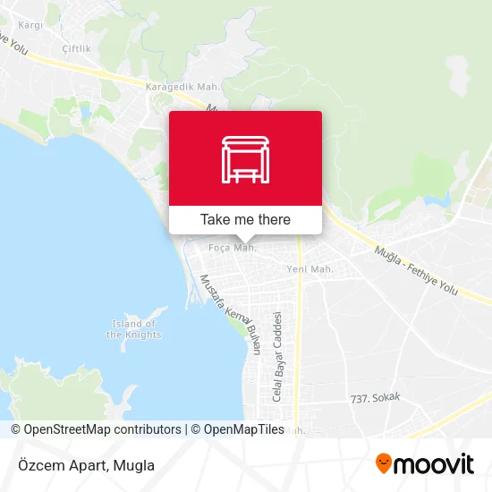 Özcem Apart map