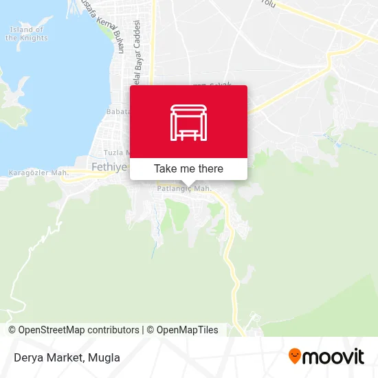 Derya Market map