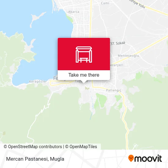 Mercan Pastanesi map
