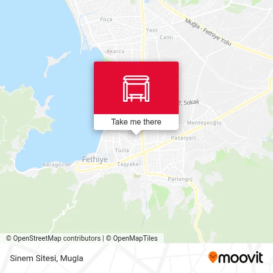Sinem Sitesi map