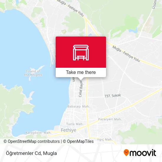 Öğretmenler Cd map