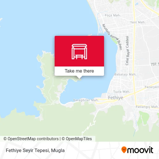 Fethiye Seyir Tepesi map