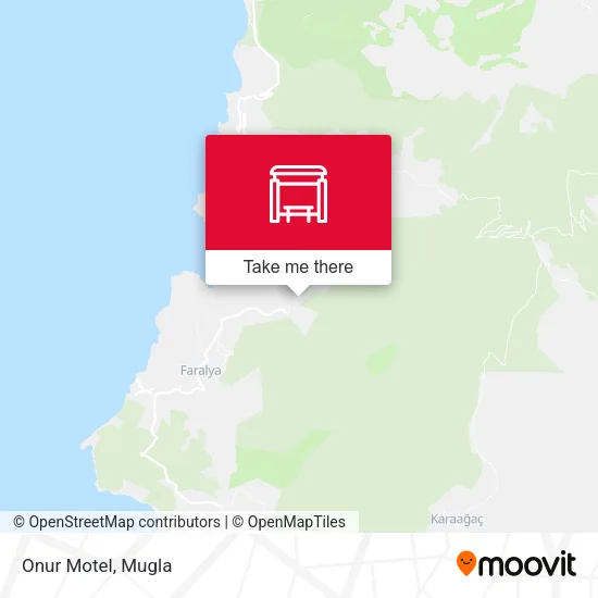 Onur Motel map