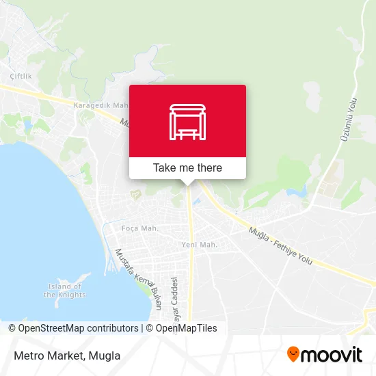 Metro Market map