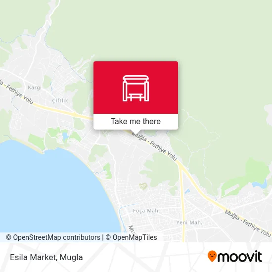 Esila Market map