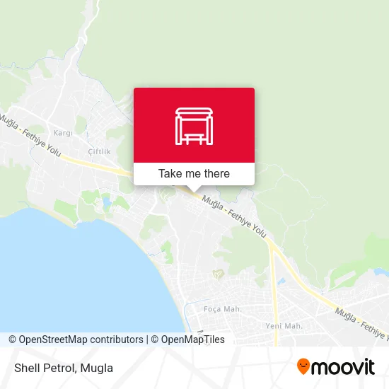 Shell Petrol map