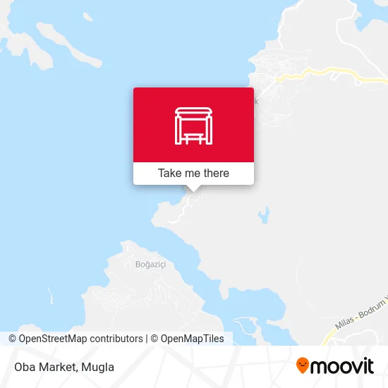 Oba Market map