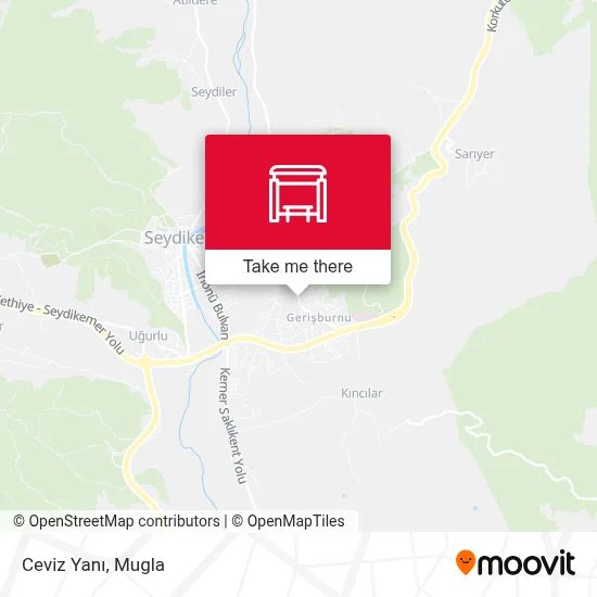Ceviz Yanı map