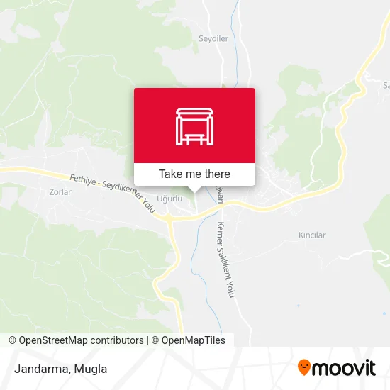 Jandarma map