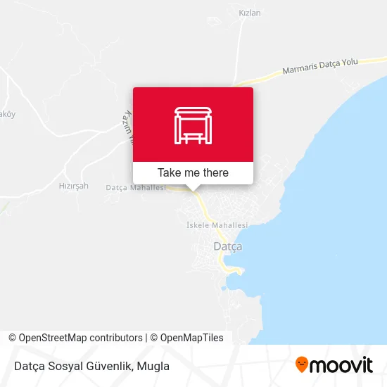 Datça Sosyal Güvenlik map