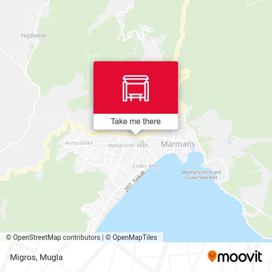 Migros map