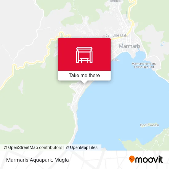 Marmaris Aquapark map