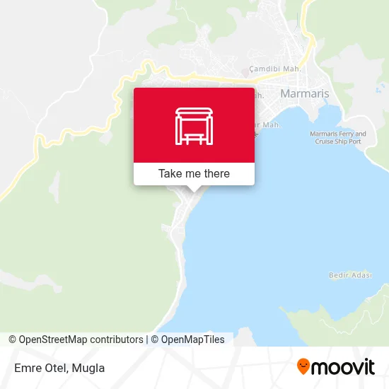 Emre Otel map