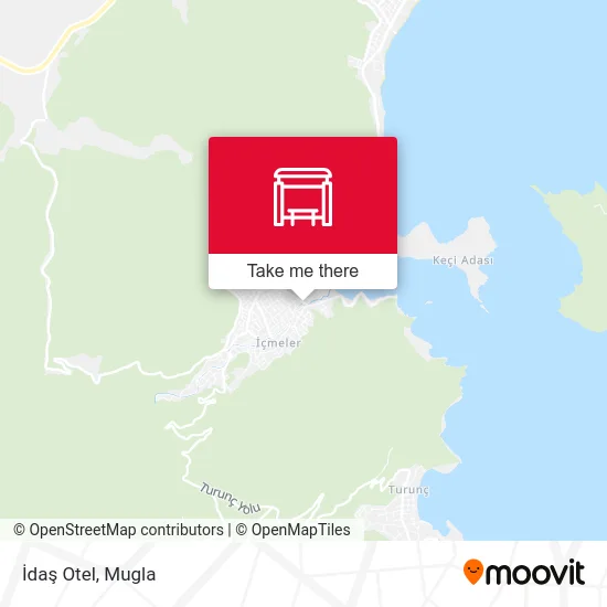 İdaş Otel map