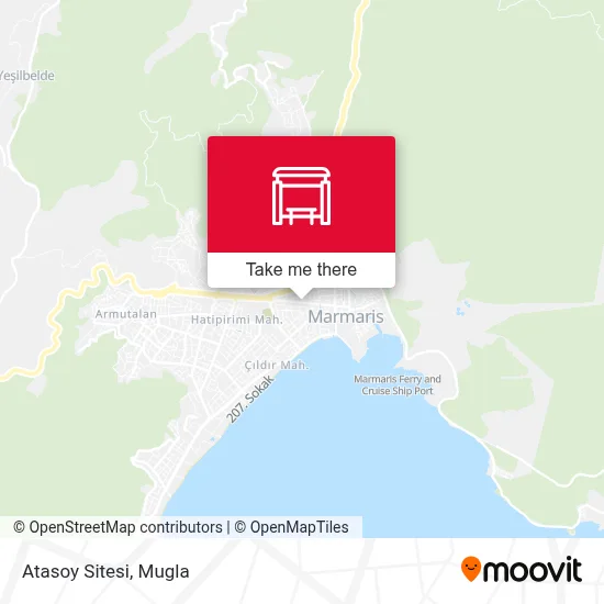 Atasoy Sitesi map