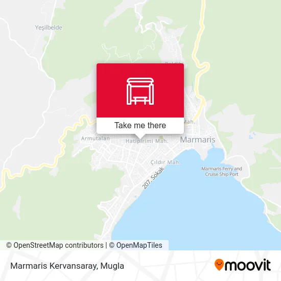 Marmaris Kervansaray map