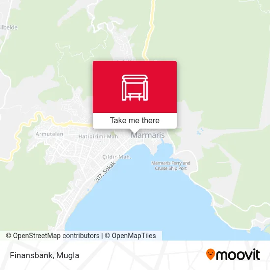 Finansbank map