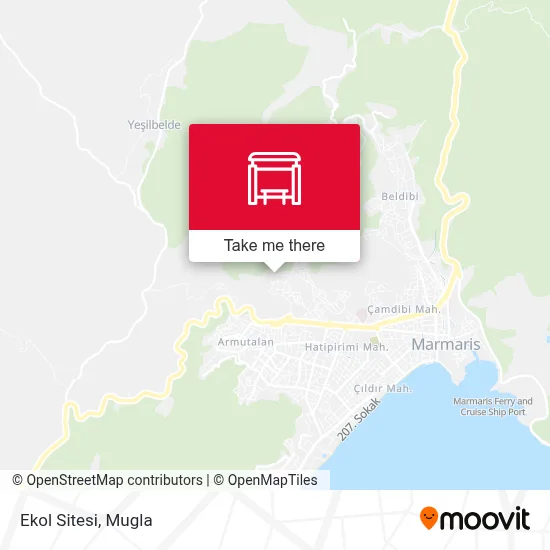 Ekol Sitesi map