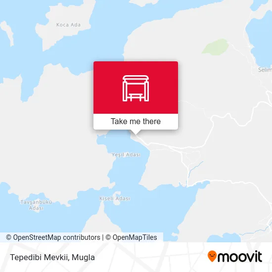 Tepedibi Mevkii map