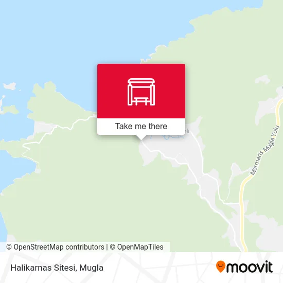 Halikarnas Sitesi map