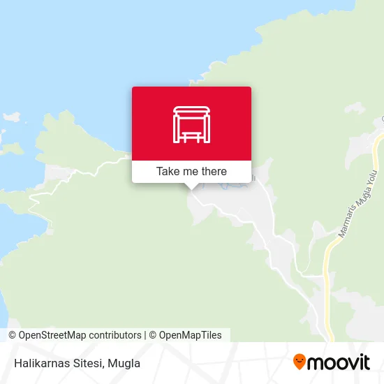 Halikarnas Sitesi map