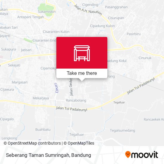 Seberang Taman Sumringah map