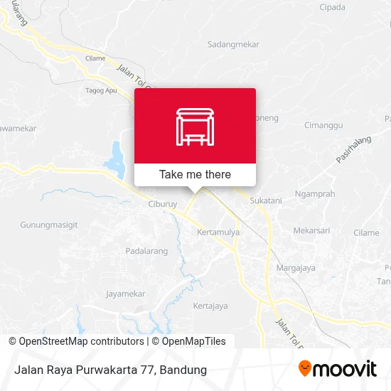 Jalan Raya Purwakarta 77 map