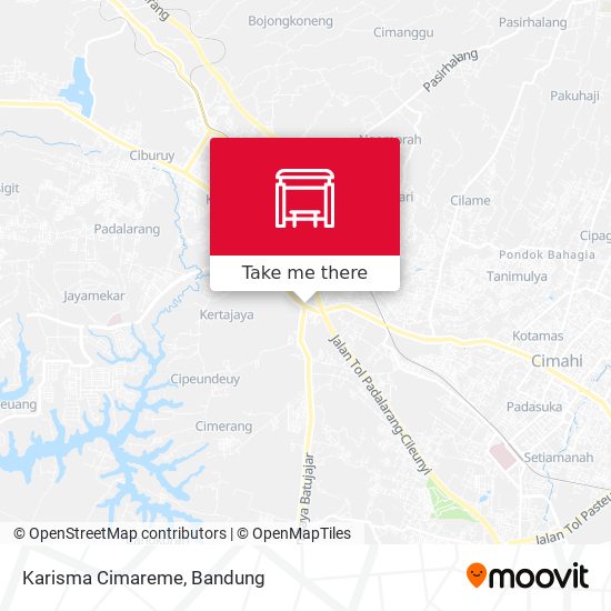 Karisma Cimareme map