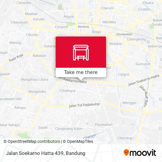 Jalan Soekarno Hatta 439 map