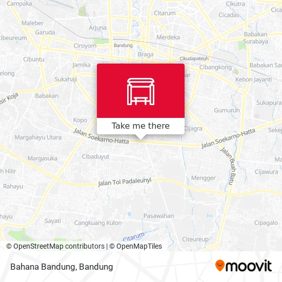 Bahana Bandung map