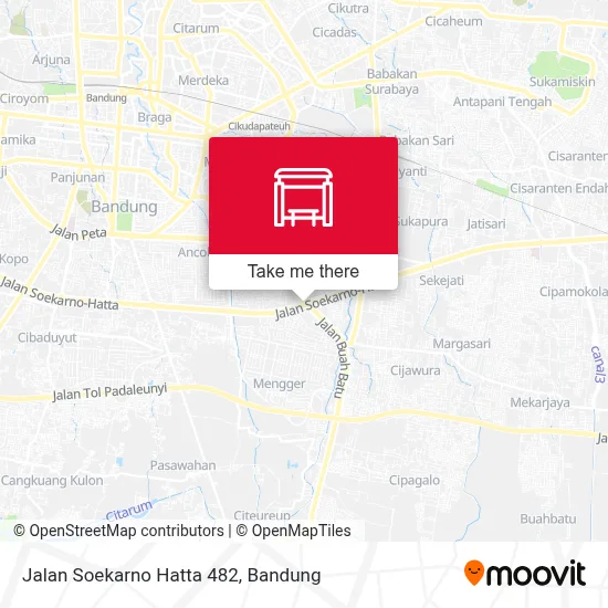 Jalan Soekarno Hatta 482 map