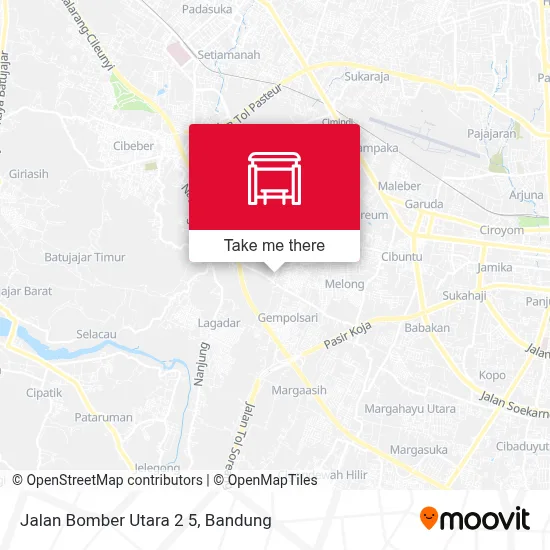 Jalan Bomber Utara 2 5 map