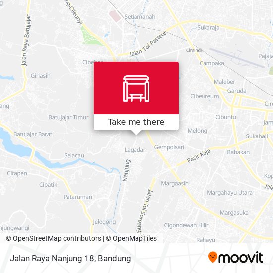 Jalan Raya Nanjung 18 map