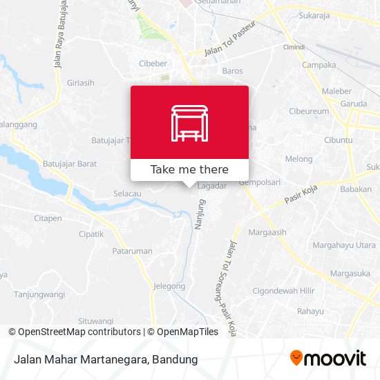 Jalan Mahar Martanegara map