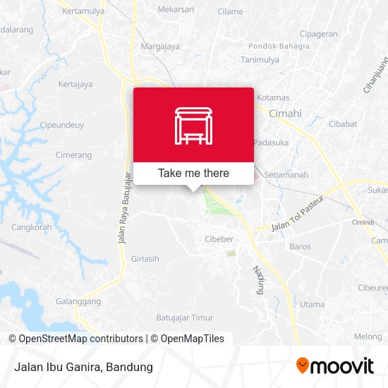 Jalan Ibu Ganira map