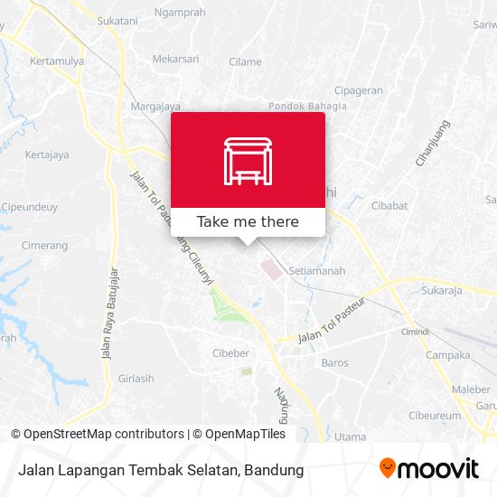 Jalan Lapangan Tembak Selatan map