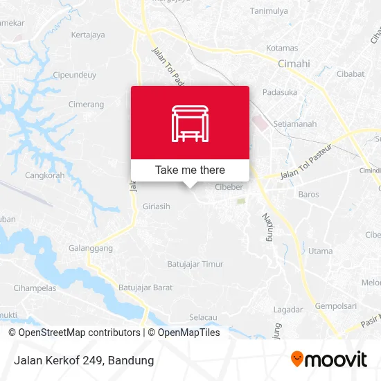 Jalan Kerkof 249 map