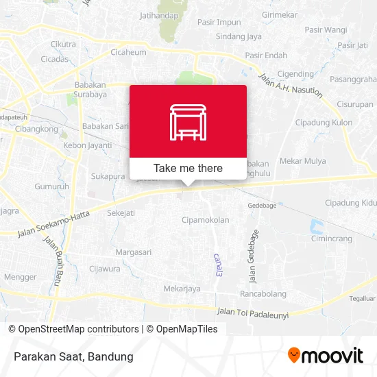 Parakan Saat map