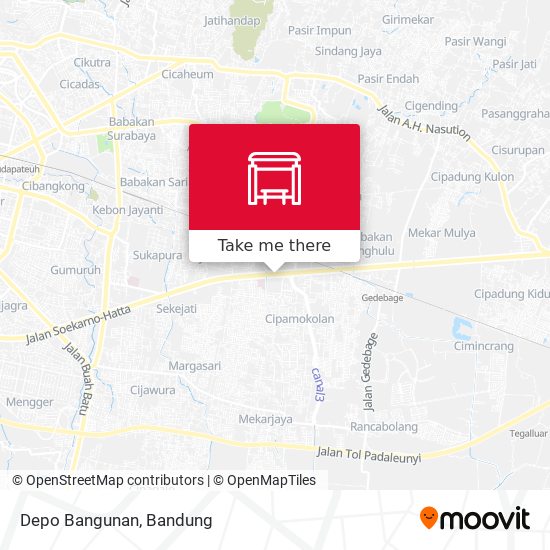 Depo Bangunan map