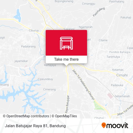 Jalan Batujajar Raya 81 map