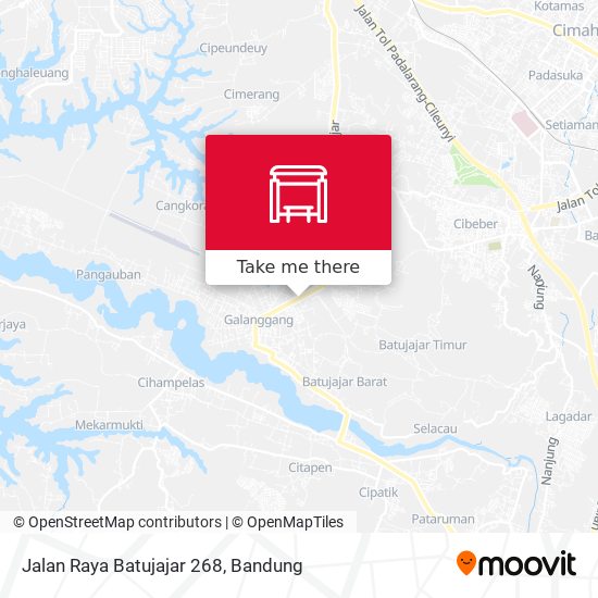 Jalan Raya Batujajar 268 map